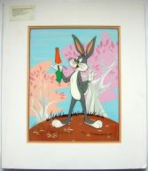 Bugs Bunny With Carrot Facsimile Signature McKimson Ltd Ed 274/750